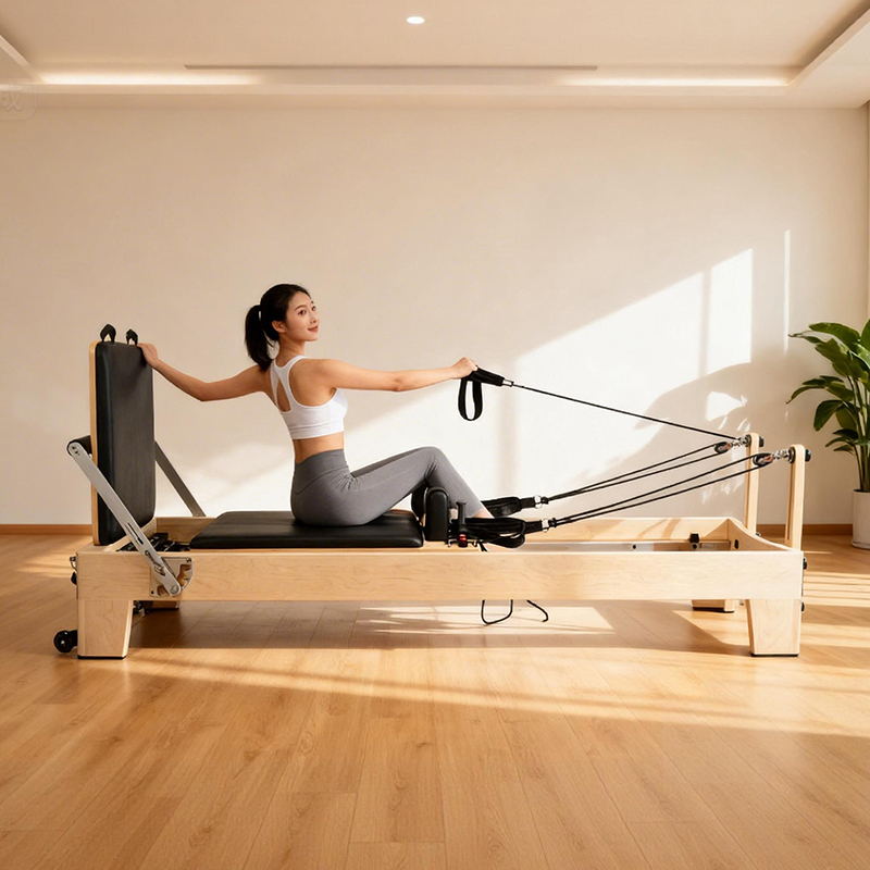 Pilates Reformer Spring - Reformer Pilates Portable White Maple yang