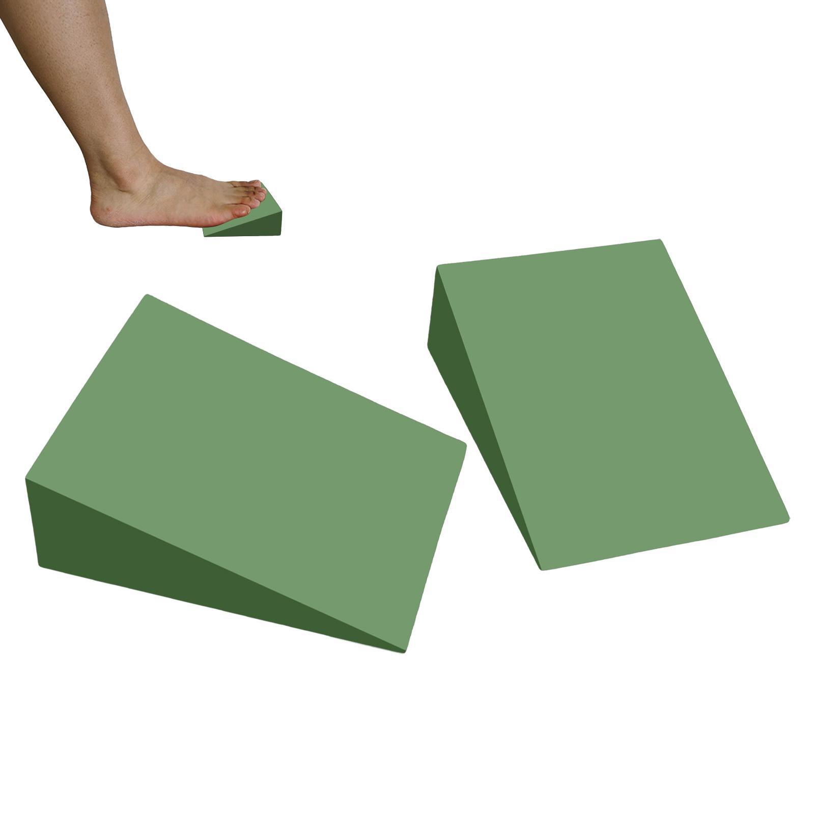 Pilates Yoga Block Exercises - 1 Pasang Blok Yoga Wedge EVA