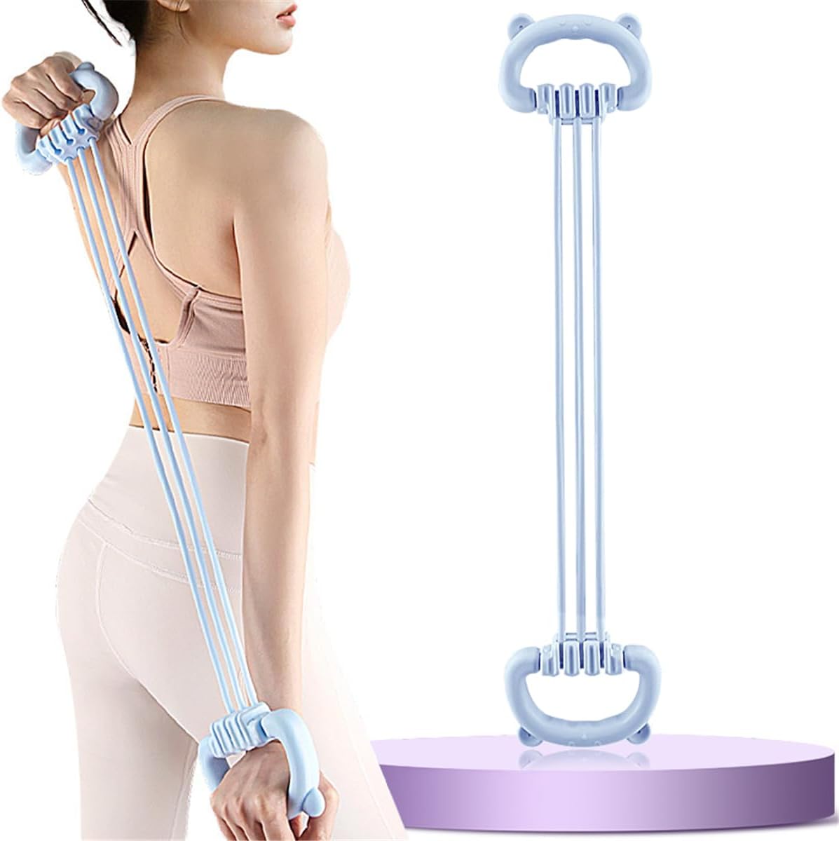 Pilates Yoga Tone - Pita Latihan Resistance Figure 8 untuk