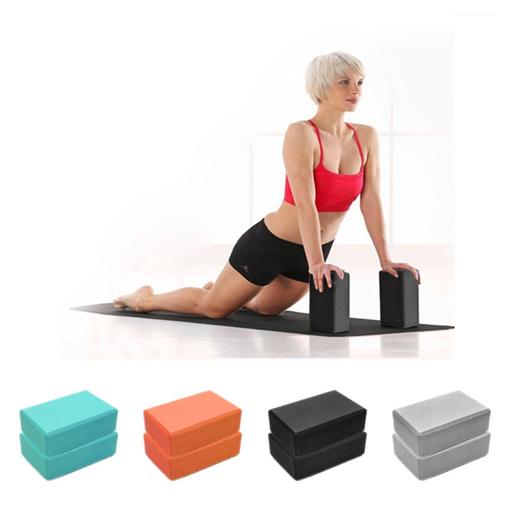 Pilates Yoga Block Exercises - Peralatan Kebugaran Busa Gym Pilates Latihan