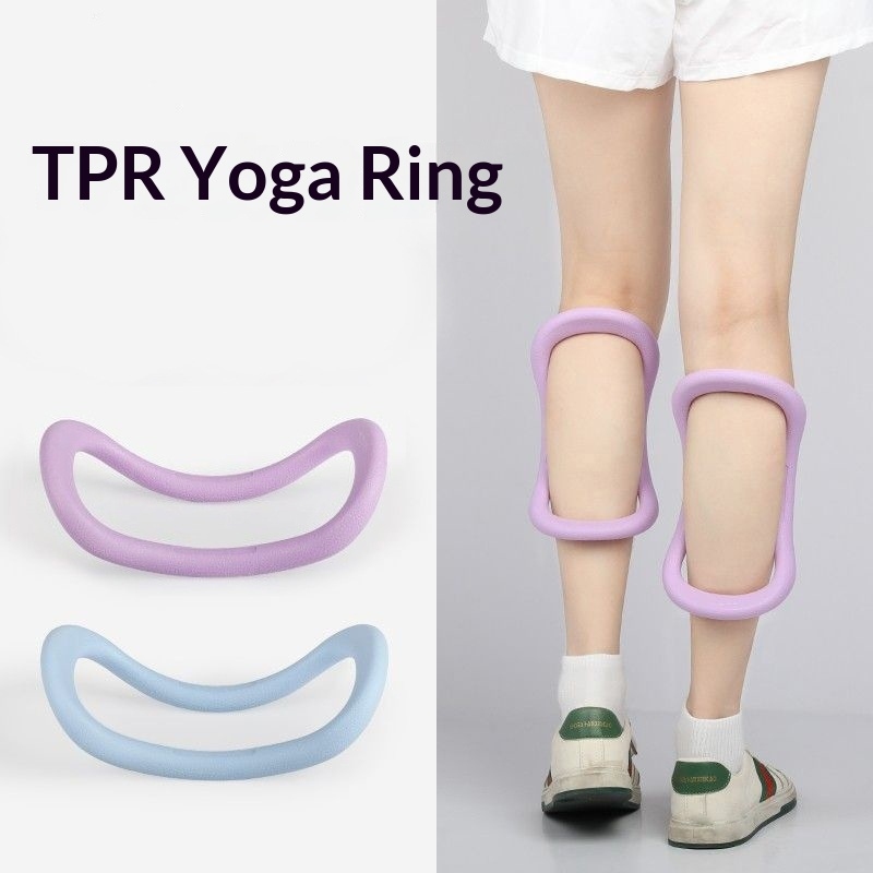 Pilates Yoga Tone - Cincin Yoga TPR Lembut, Cincin Peregangan