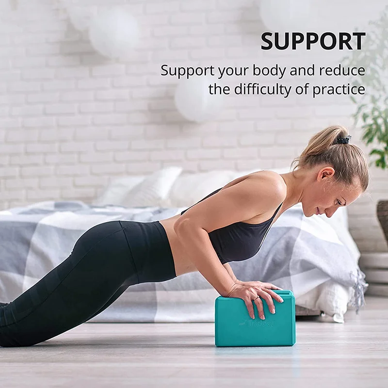 Pilates Yoga Block Exercises - Blok Yoga, Kubus Pilates, Matras Penguat,