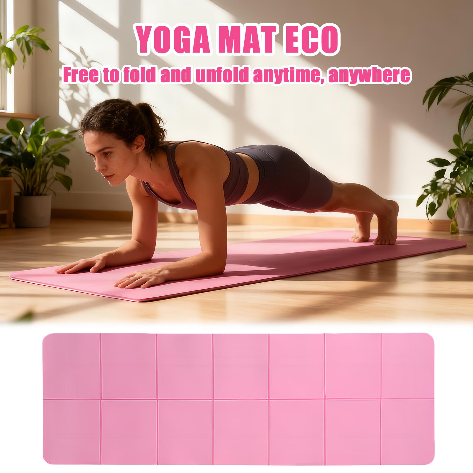 Matras Yoga Lipat 72 X 24 Inci - Pilates X Yoga ulasan dan harga