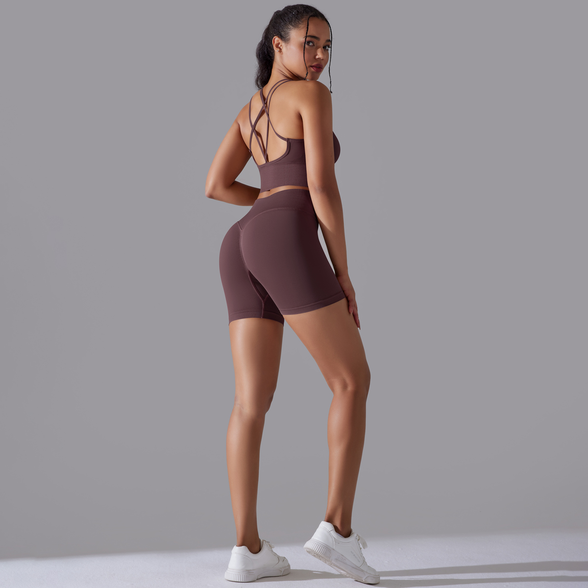 Set Yoga seksi setelan olahrag - Pilates Yoga Set ulasan dan harga