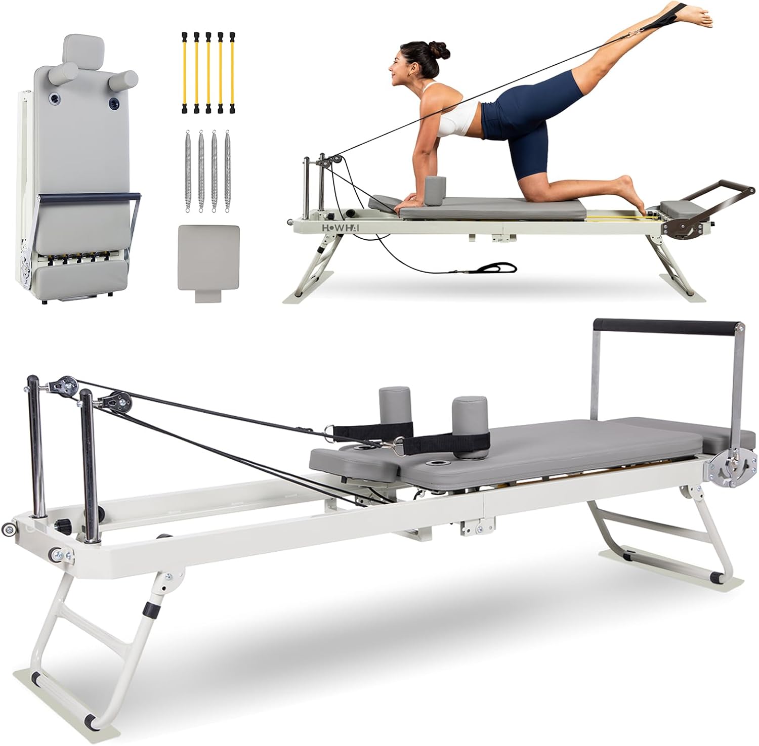 Pilates Reformer, Mesin Pilate - Pilates Reformer Spring ulasan dan harga