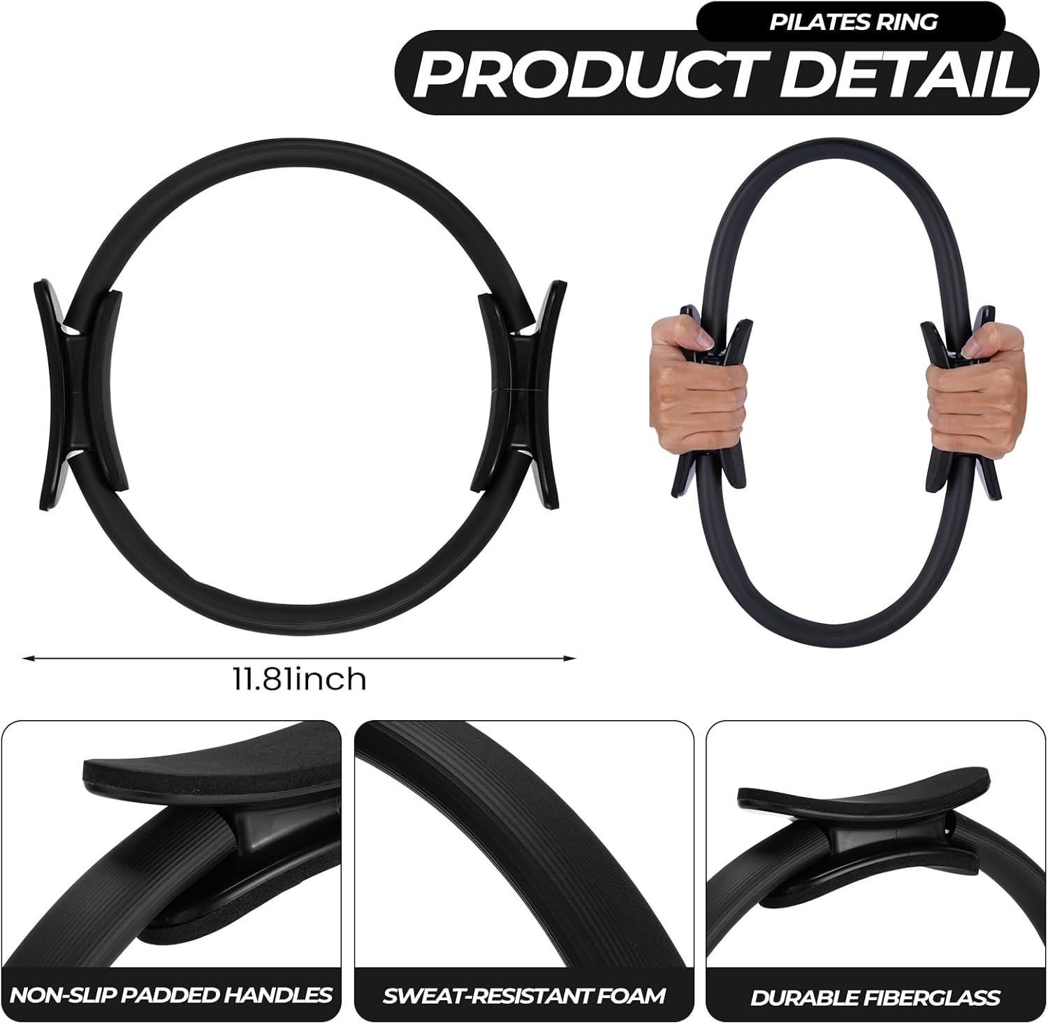 18 Pcs Set Cincin dan Bola Pil - Pilates Yoga Tone ulasan dan harga