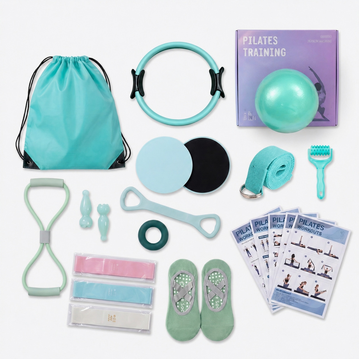 Set Cincin Pilates, Lingkaran  - Pilates Yoga Tone ulasan dan harga