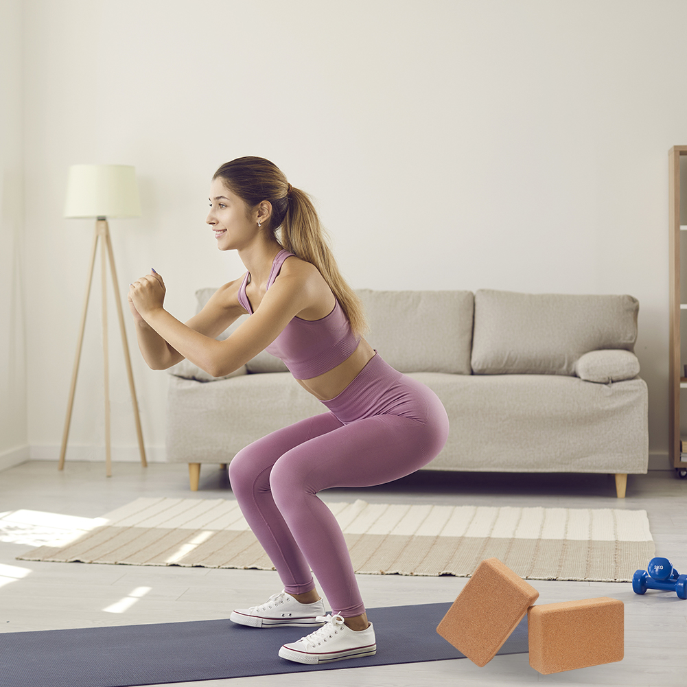1 Buah Blok Yoga Gabus Anti Se - Pilates X Yoga ulasan dan harga