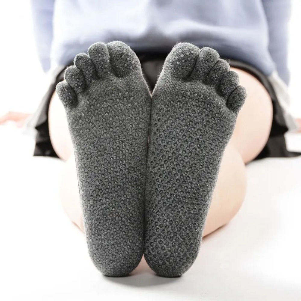 Kaos Kaki Yoga Lima Jari Wanit - Pilate Yoga Workout ulasan dan harga