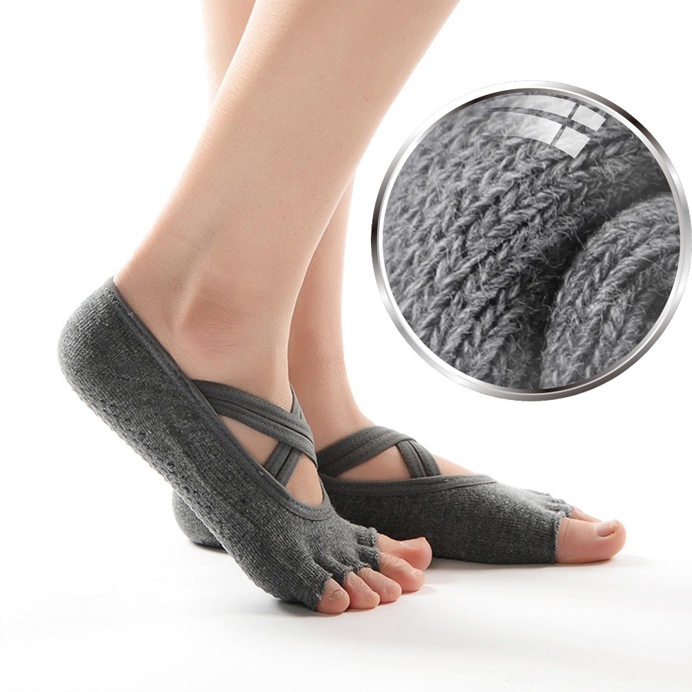 Kaos Kaki Yoga Lima Jari Wanit - Pilate Yoga Workout ulasan dan harga