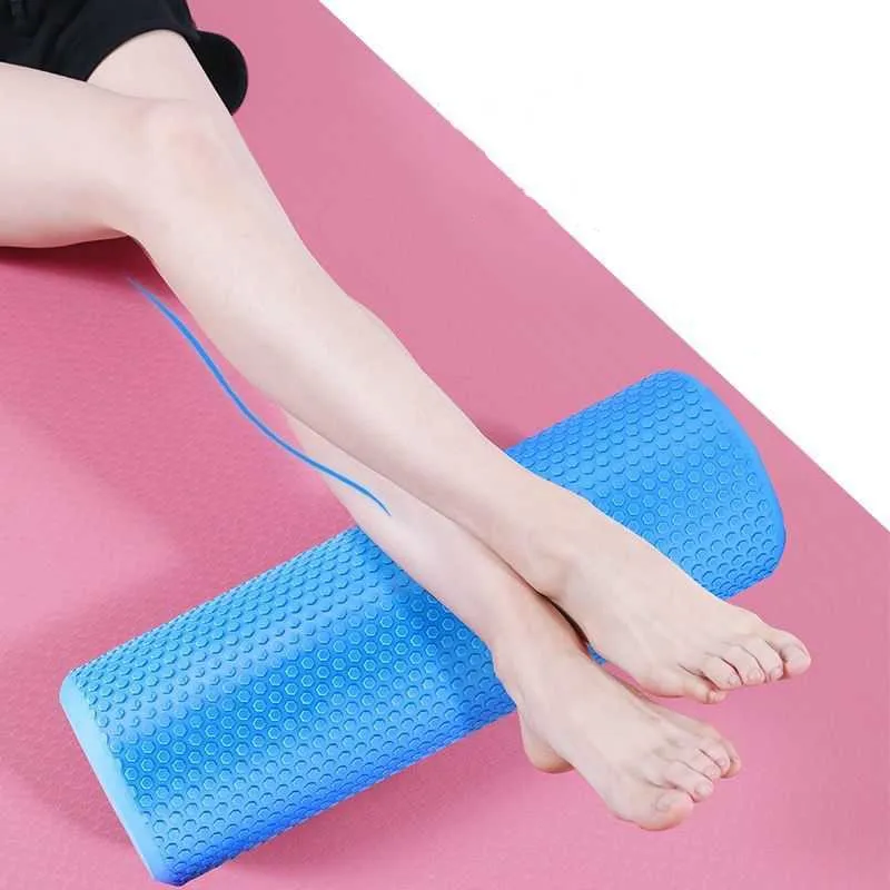 1x 30/45CM EVA rol pijat Yoga  - Pilates Yoga Block Exercises ulasan dan harga